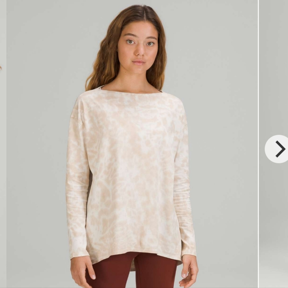 Lululemon Back in Action Long Sleeve Shirt